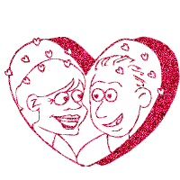Gif animé coeur amoureux